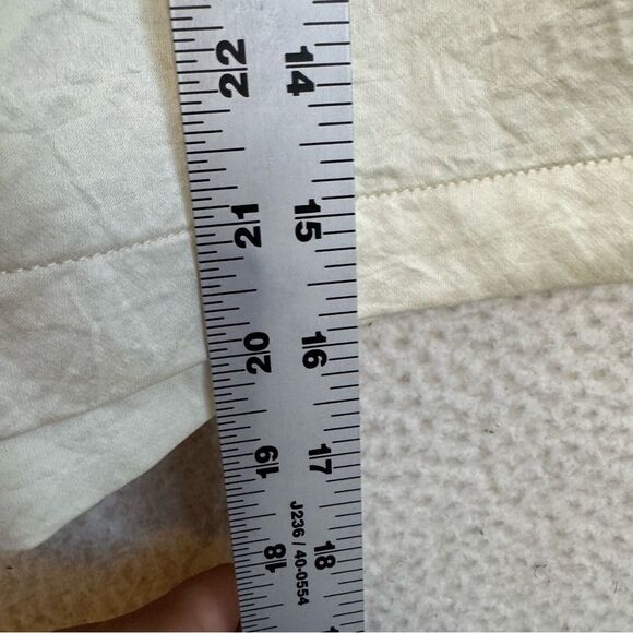 Madewell Drawstring Pull-On Shorts‎ in Satin Womens XS Cake Batter - Picture 5 of 8